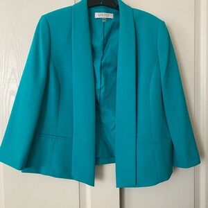 Kasper Women's Vibrant Teal Blazer